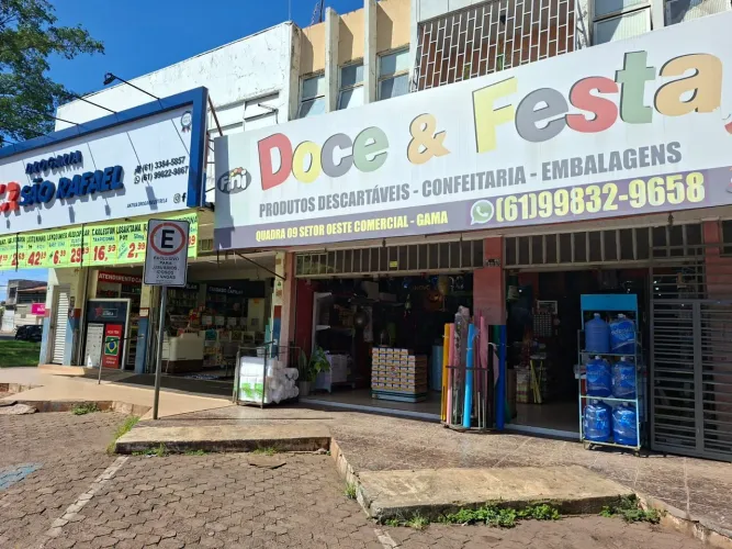 Loja comercial de doces e Embalagens 