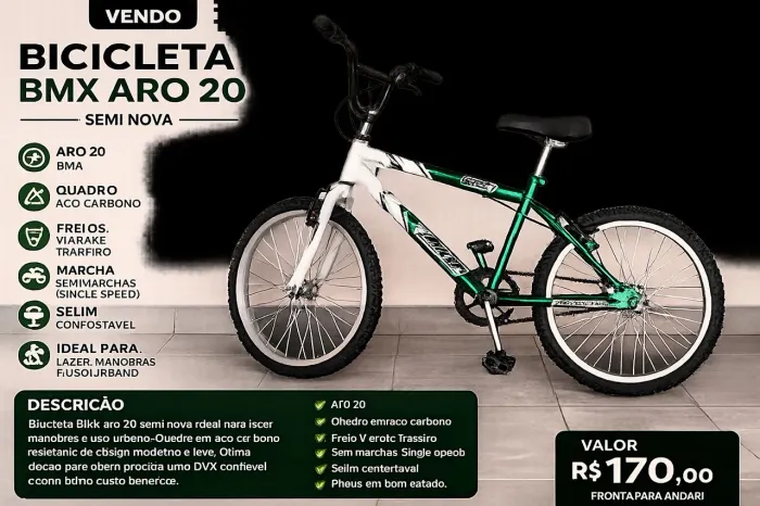 Bicicleta aro 20