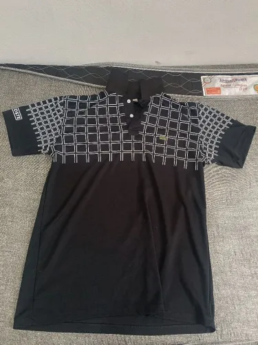camisa polo Lacoste meia quadriculada