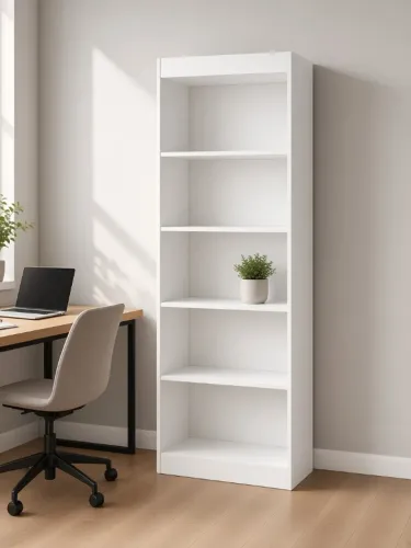 Estante Livreiro Caio 1,78m Branco (NOVO A PRONTA ENTREGA)
