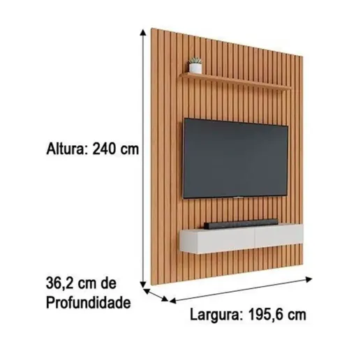 PAINEL RIPADO MDF 