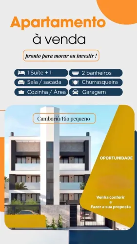 Valor de Ocasião AP em Camboriu/ Rio Pequeno