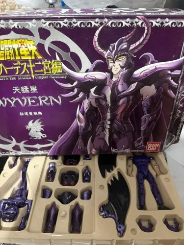Boneco Cavaleiros Do Zodíaco Cloth Myth Radamanthys De Wyvern Bandai 2004 Original