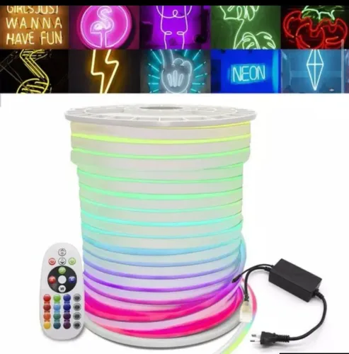 Fita de Led RGB COM CONTROLE 5 METROS