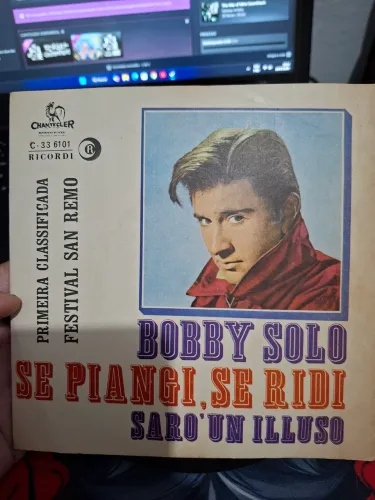 Bobby Solo - compacto 7" _ Se Piangi se Ridi