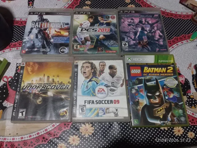 Vendo jogos para PS3, Xbox 360 e PS4