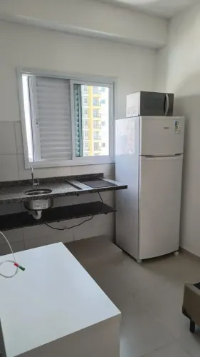 Kitnet mobiliada para locação na Vila São Pedro - poucos passos da UFABC