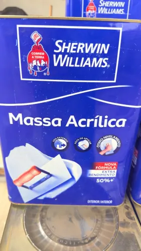 Massa acrílica sherwin williams