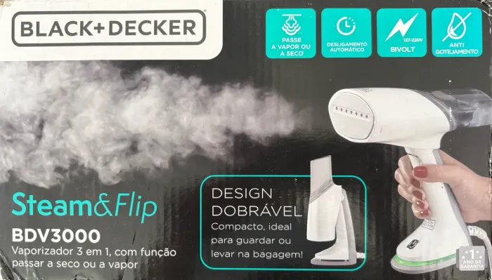 Vaporizador 3 em 1 Black Decker 