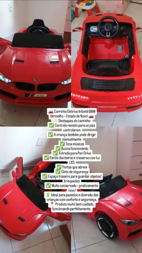 Carrinho elétrico 