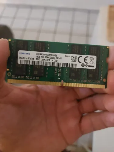 DDR4 16 gigas notebook 