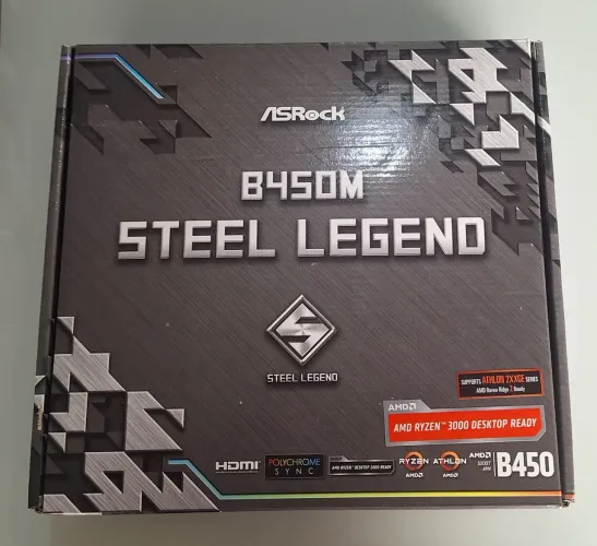 Kit Custo-Benefício AMD: ASRock B450M Steel Legend + Ryzen 5 3500X
