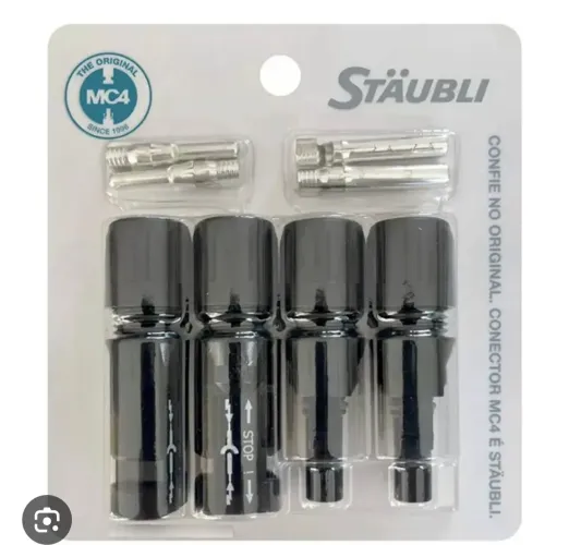 Conector MC4 original staubli