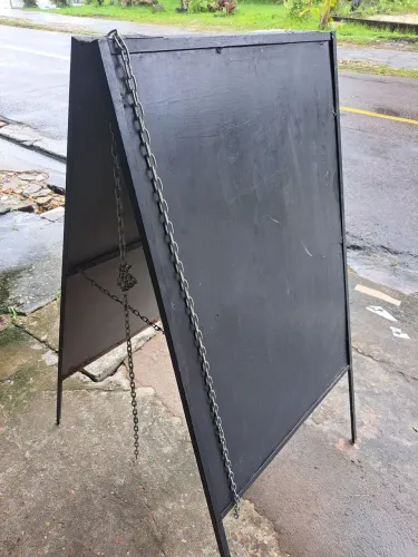 Cavalete de ferro 