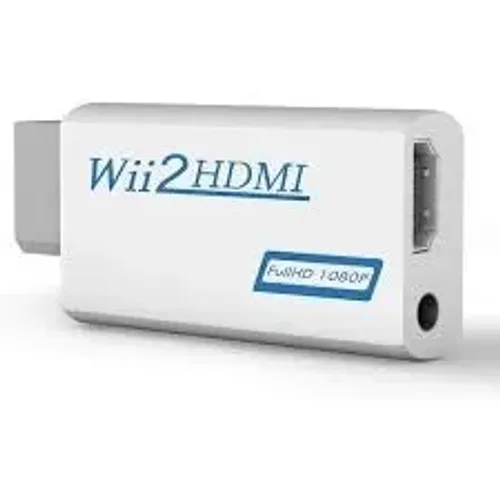 Conversor Hdmi para Nintendo Wii, ligue seu Wii em tvs de Led