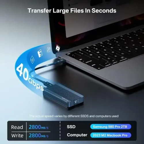 Case SSD Thunderbolt 4