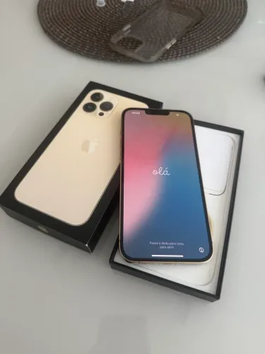 iPhone 13 Pro Max dourado (Gold) 128Gb - 78% bateria - ótimo estado