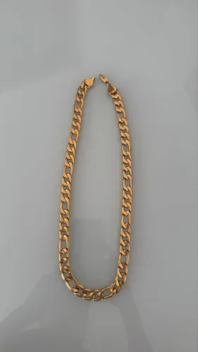 Corrente banhada a ouro 60cm