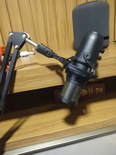 Microfone de Mesa SHEMBOY JD-950 com Braço Articulado