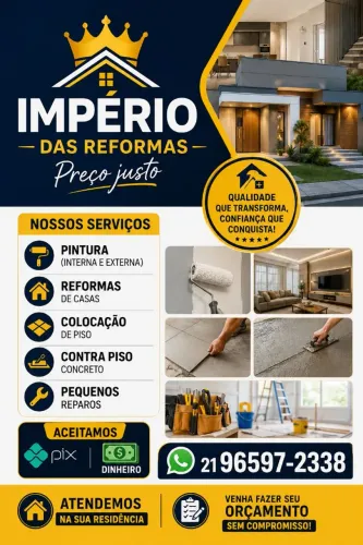 Pedreiro e reformas 