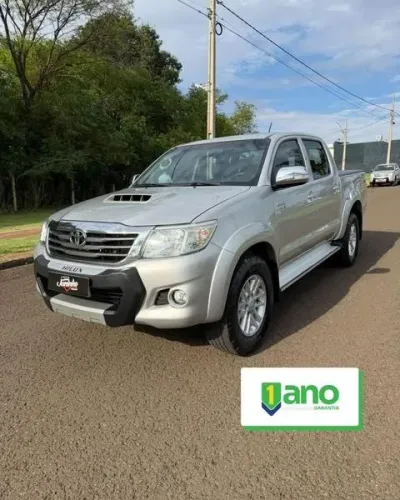 Toyota Hilux CD SRV D4-d 4X4 3.0 TDI Diesel AUT 2015