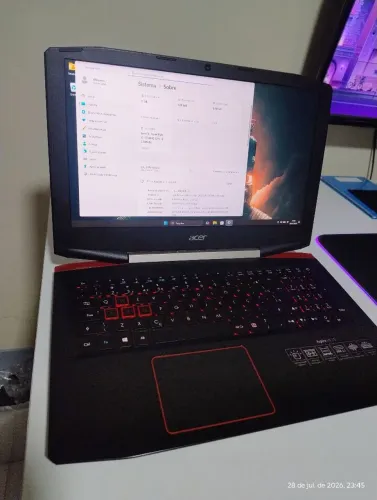 Notebook Acer VX 15 Core i7
