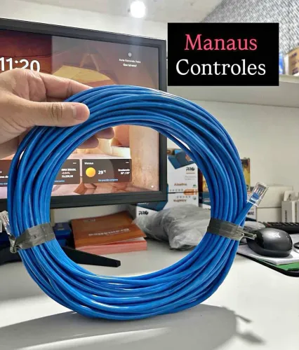 Cabo de Rede 20 Metros CAT5e ( fazemos entregas )