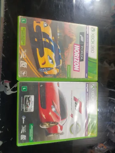 Forza Horizon 1 e moto sporte 4 x box 360 originais