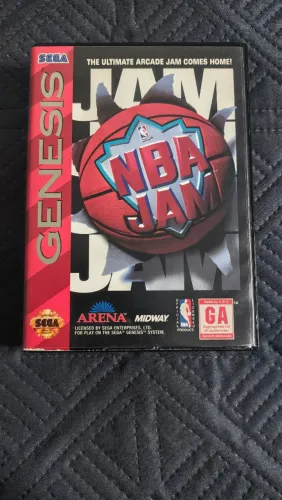 NBA JAM MEGA DRIVE/GENESIS CIB