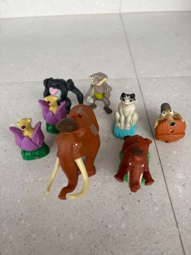 Brinquedos Era do Gelo McDonalds 