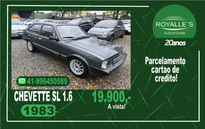 Chevrolet Chevette L / SL / Sl/e / DL / SE 1.6 1985