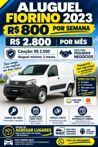 Aluguel fiorino 2023