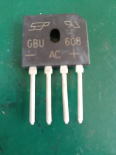 Diodo ponte GBU608
