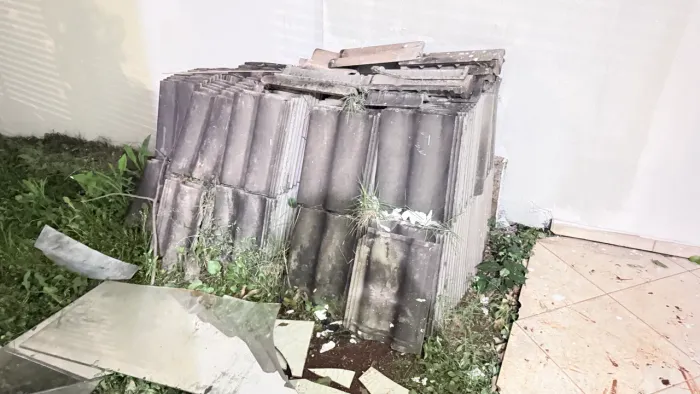 Telha de concreto - Doação