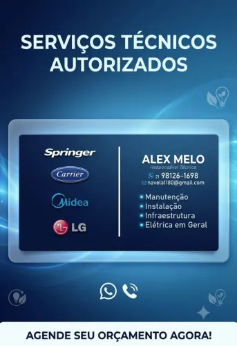 Serviço de Elétrica e ar condicionado