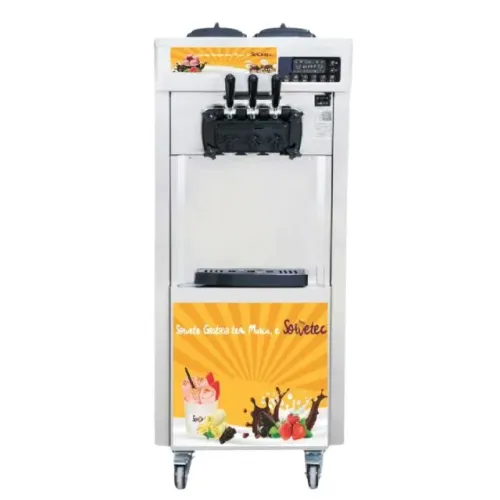 Máquina de Sorvete Expresso 8260P-YK Sorvetec 60L/h Conservação Noturna Nova