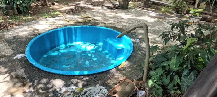 Piscina fibra