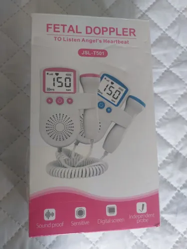 Doppler fetal. Ultrason em casa