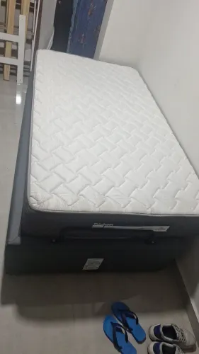 Cama box viuva