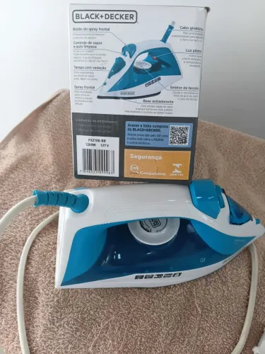 Ferro de Passar Black+Decker FX2100 Usado - Funcionando Perfeitamente 127V
