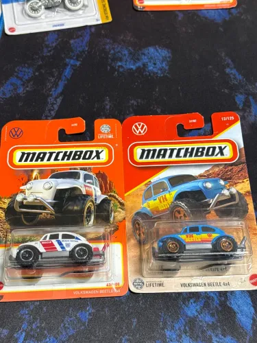 Matchbox fusca baja