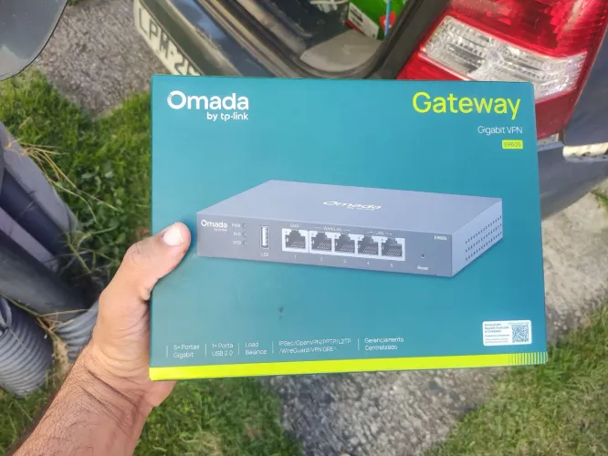 TP-Link Omada ER605 - Gateway Gigabit VPN | Novo na Caixa