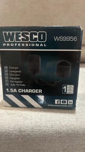 CARREGADOR WESCO PROFESSIONAL W9956