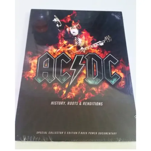 Ac/Dc - History Roots & Renditions (Duplo: Cd+Dvd) Original - Novo Lacrado