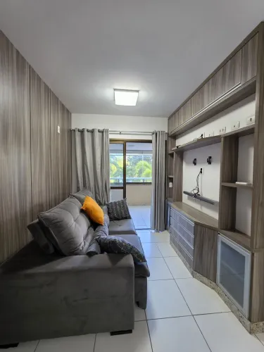 Oportunidade! Studio mobiliado, alphaville, 47m², varanda gourmet, cozinha, climatizado, n
