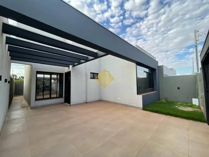 CASA À VENDA COM 1 SUÍTE, 2 QUARTOS - RESIDENCIAL ALEMANHÃ - PALOTINA/PR