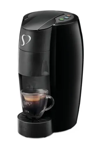 Cafeteira Espresso Lov Preta v  Tres 3 Corações Preto