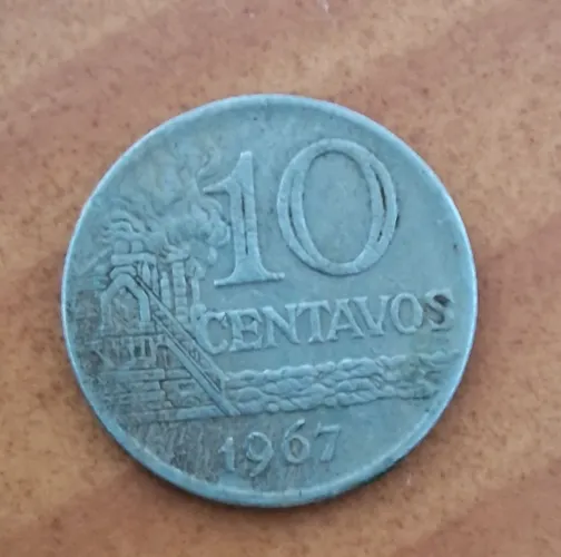 Moeda 10 Centavos 1967