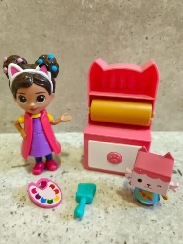 Conjunto Estúdio de Artes - Casa da Gabby - Gabby?s Dollhouse