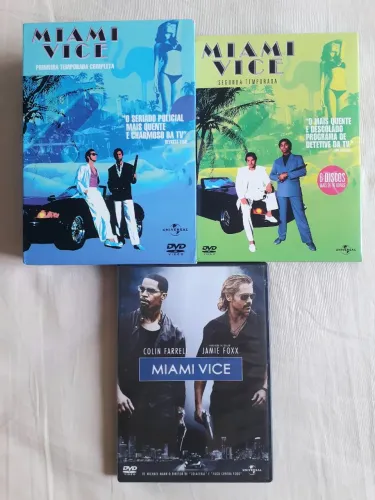 DVDs Miami Vice - Série e Filme